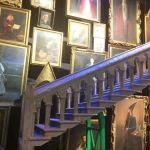 The Moving Staircase and Wall of Famous Wizards