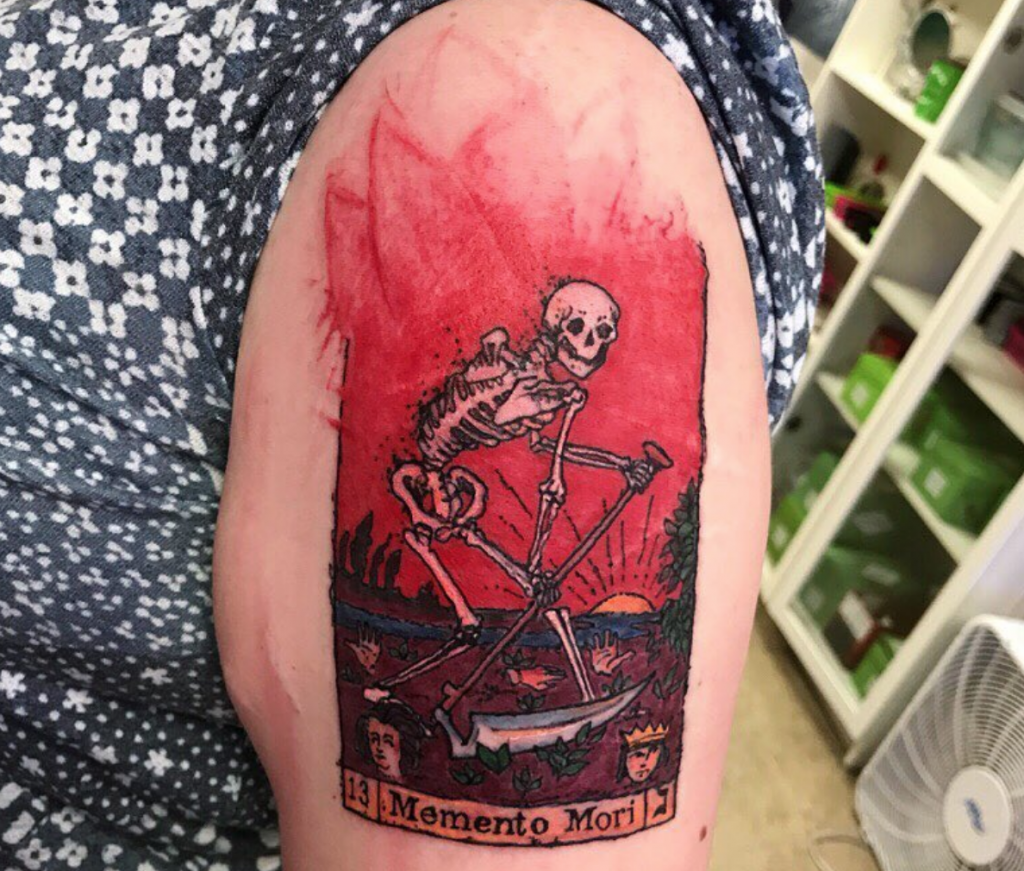 death tattoo
